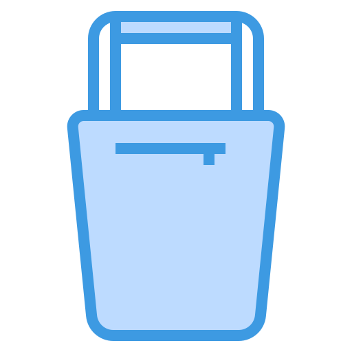 plastic tas itim2101 Blue icoon