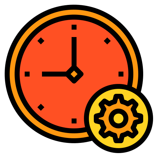 reloj itim2101 Lineal Color icono