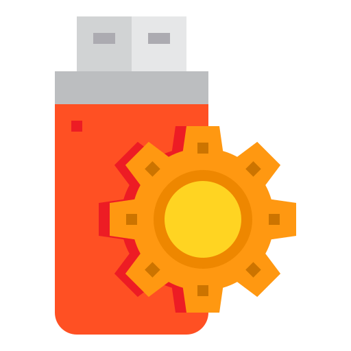 flash drive itim2101 Flat icon