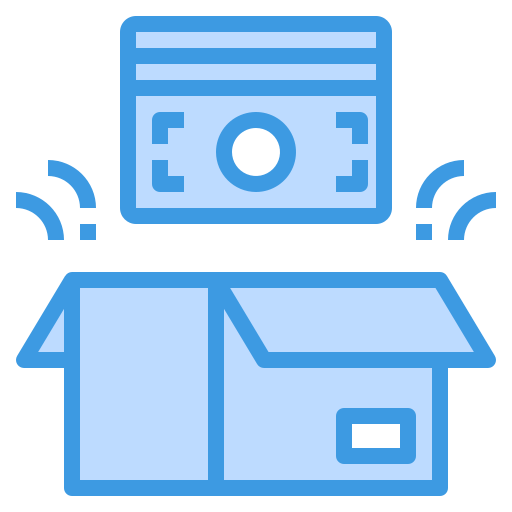 caja de dinero itim2101 Blue icono