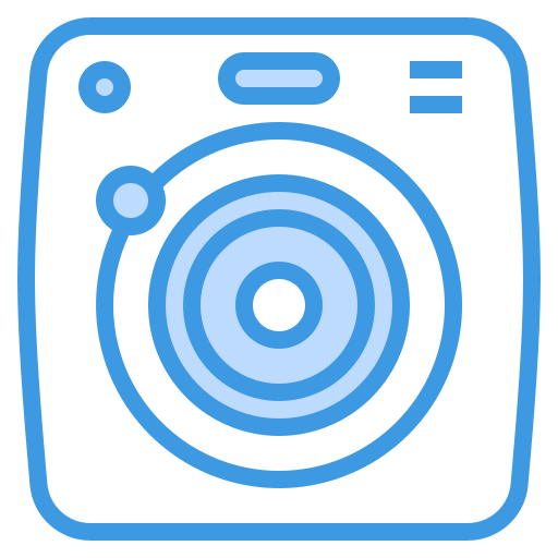 Camera itim2101 Blue icon