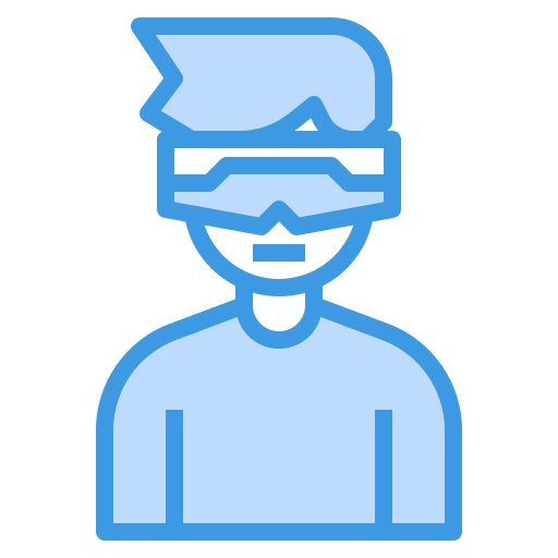 Виртуальные очки itim2101 Blue иконка