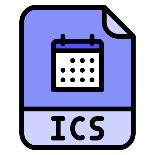 formato ics Iconixar Lineal Color icono