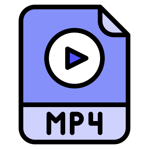 mp4 Iconixar Lineal Color icon