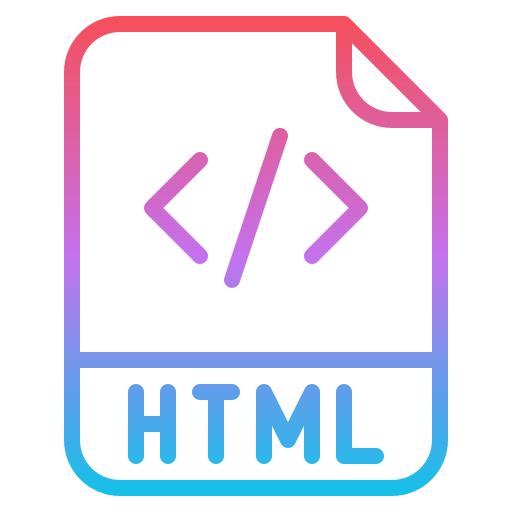 html Iconixar Gradient icon