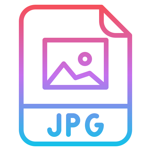 Jpg Iconixar Gradient icon