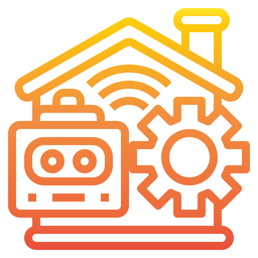 Smart home Catkuro Gradient icon