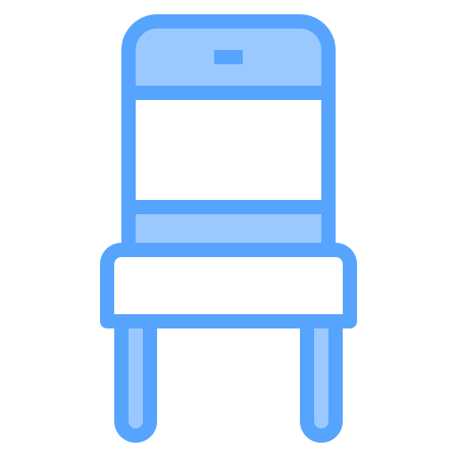 Chair Catkuro Blue icon
