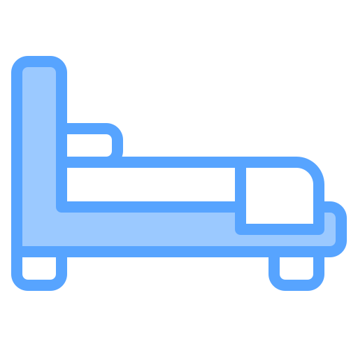 Односпальная кровать Catkuro Blue иконка