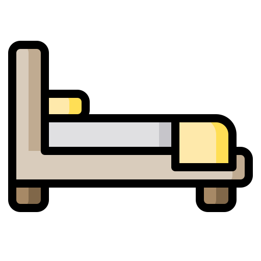 침대 Catkuro Lineal Color icon