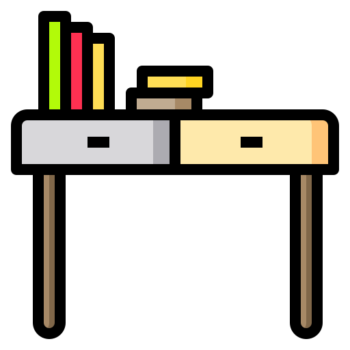 escritorio Catkuro Lineal Color icono