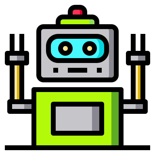 robot Catkuro Lineal Color ikona