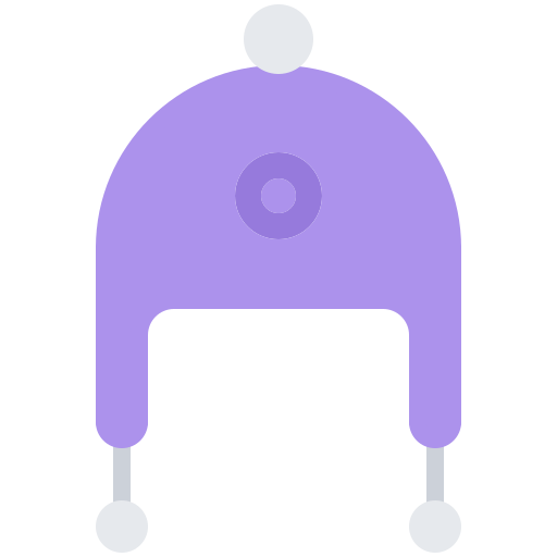 gorra Coloring Flat icono