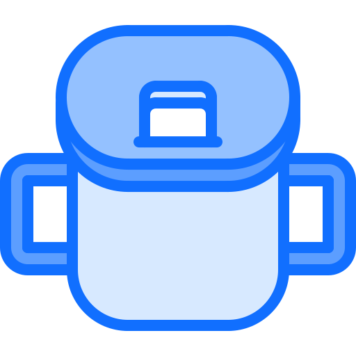 Cup Coloring Blue icon