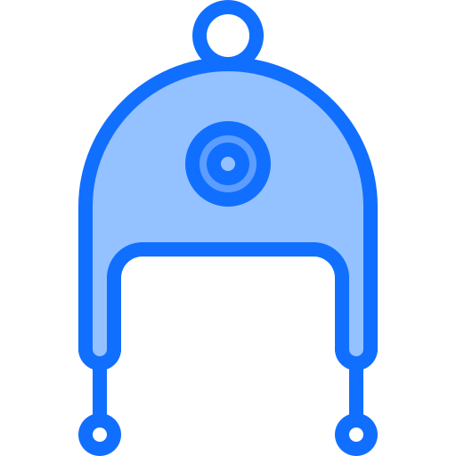 Cap Coloring Blue icon