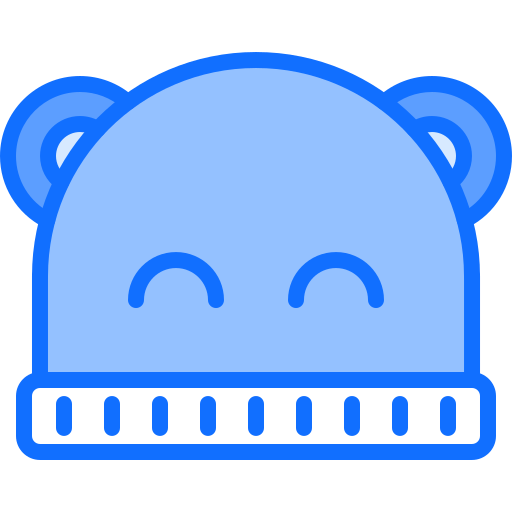 Cap Coloring Blue icon