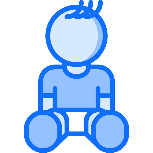 Baby Coloring Blue icon