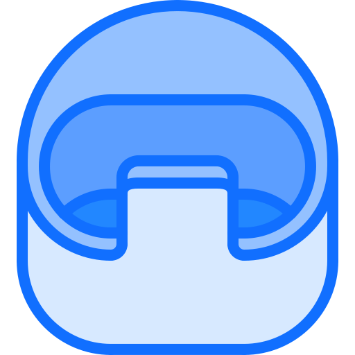 ポット Coloring Blue icon
