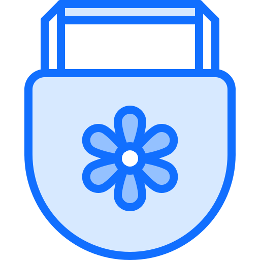 턱받이 Coloring Blue icon