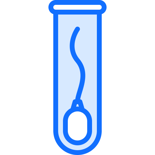 정액 Coloring Blue icon