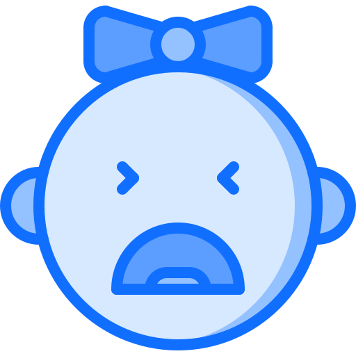 泣く Coloring Blue icon