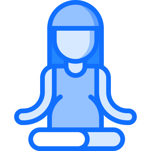 Йога Coloring Blue иконка