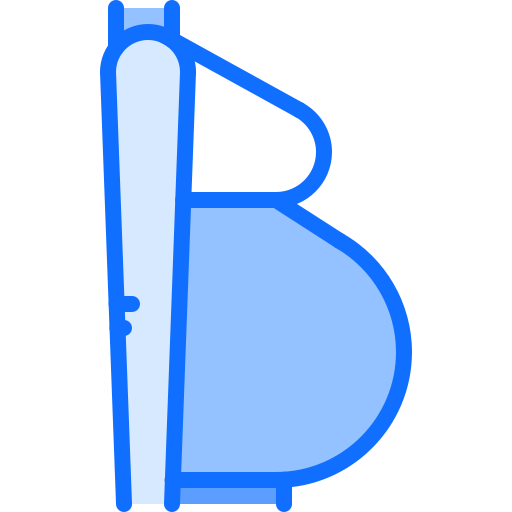 frau Coloring Blue icon