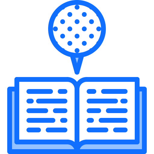 libro Coloring Blue icono