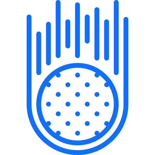 pelota Coloring Blue icono