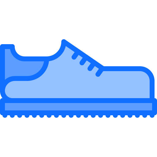 schuhe Coloring Blue icon