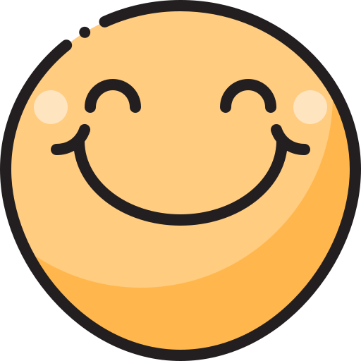 faccia sorridente Pixelmeetup Lineal Color icona