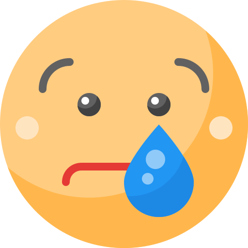 Crying Pixelmeetup Flat icon