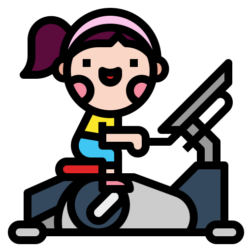 rower stacjonarny Skyclick Lineal Color ikona