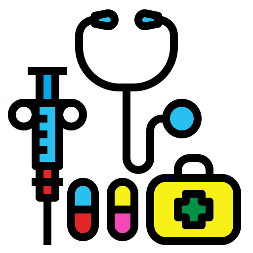 herramienta médica Skyclick Lineal Color icono