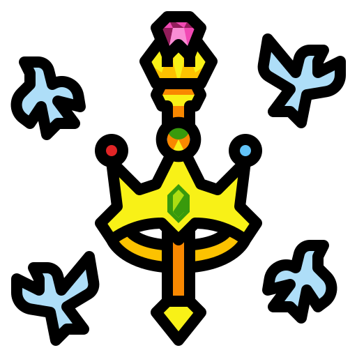 Принцесса Skyclick Lineal Color иконка