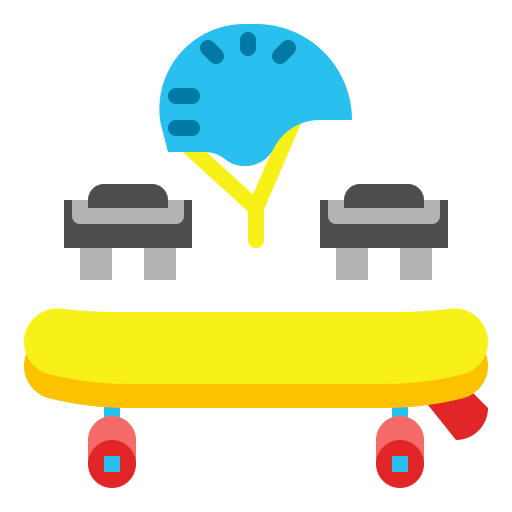 スケートボード Skyclick Flat icon