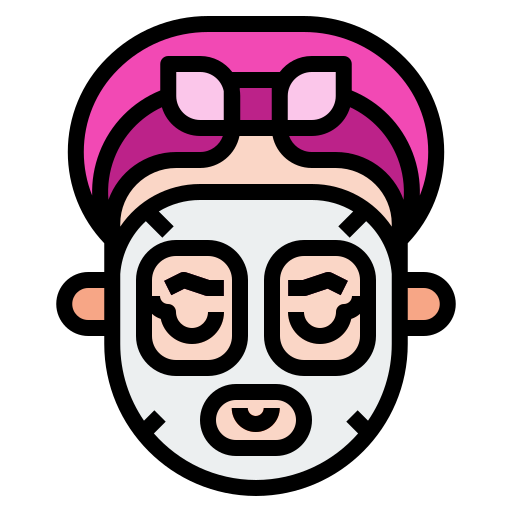 Face mask Skyclick Lineal Color icon