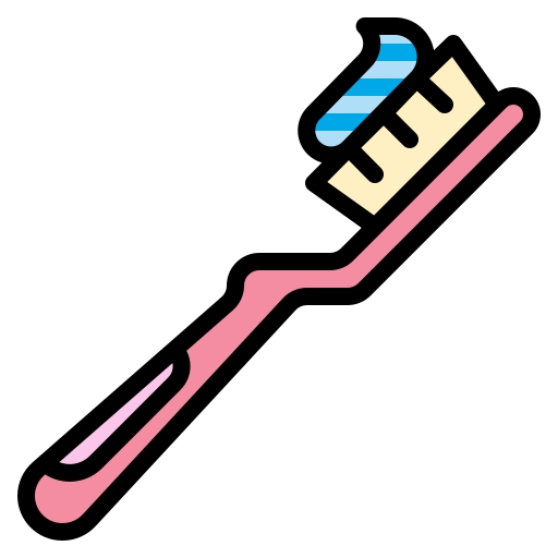 Toothbrush Skyclick Lineal Color icon