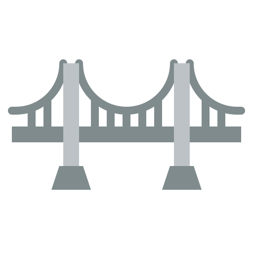 橋 Skyclick Flat icon
