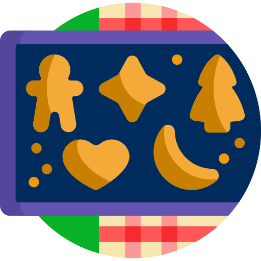 Cookies Detailed Flat Circular Flat icon