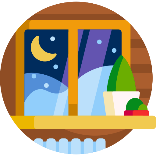 winter Detailed Flat Circular Flat icon