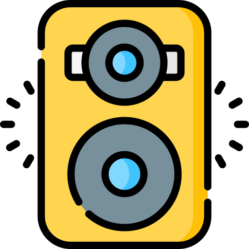 Speaker Special Lineal color icon