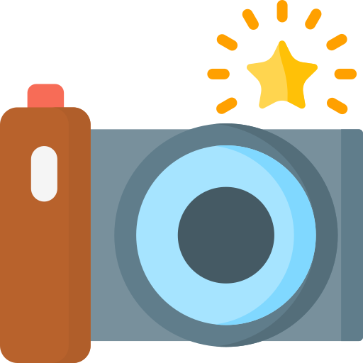 caméra Special Flat Icône