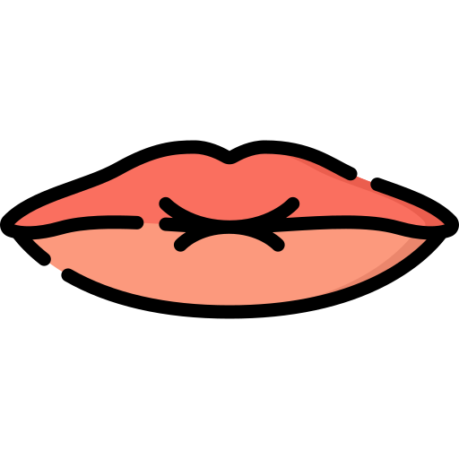 labios Special Lineal color icono