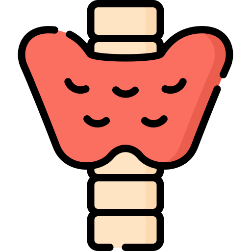 甲状腺 Special Lineal color icon