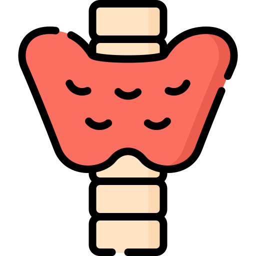 tiroides Special Lineal color icono