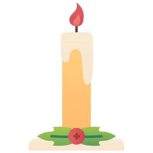 Candle Amethys Design Flat icon