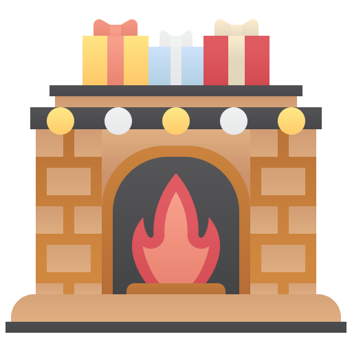 Fireplaces Amethys Design Flat icon