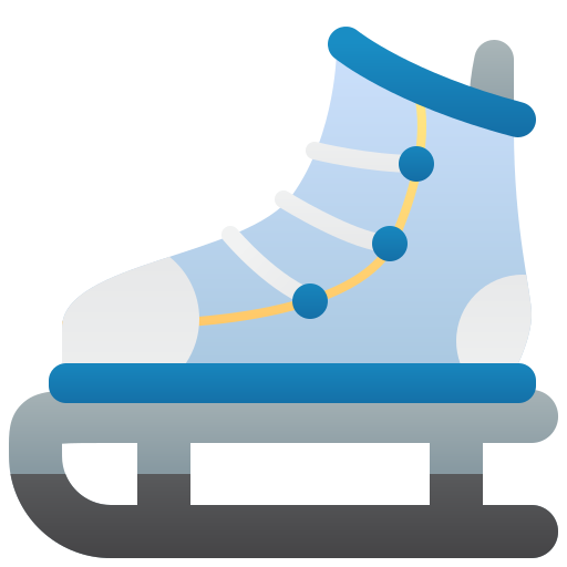 patines de hielo Amethys Design Flat icono