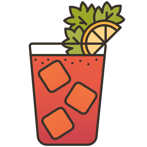 Cocktail Amethys Design Lineal Color icon